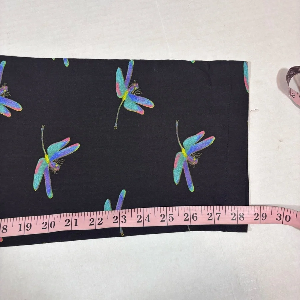 Obey Wavelength Pant Dragonfly NWT Large Elastic Waist Pockets Sustainable Tie - Picture 16 of 16